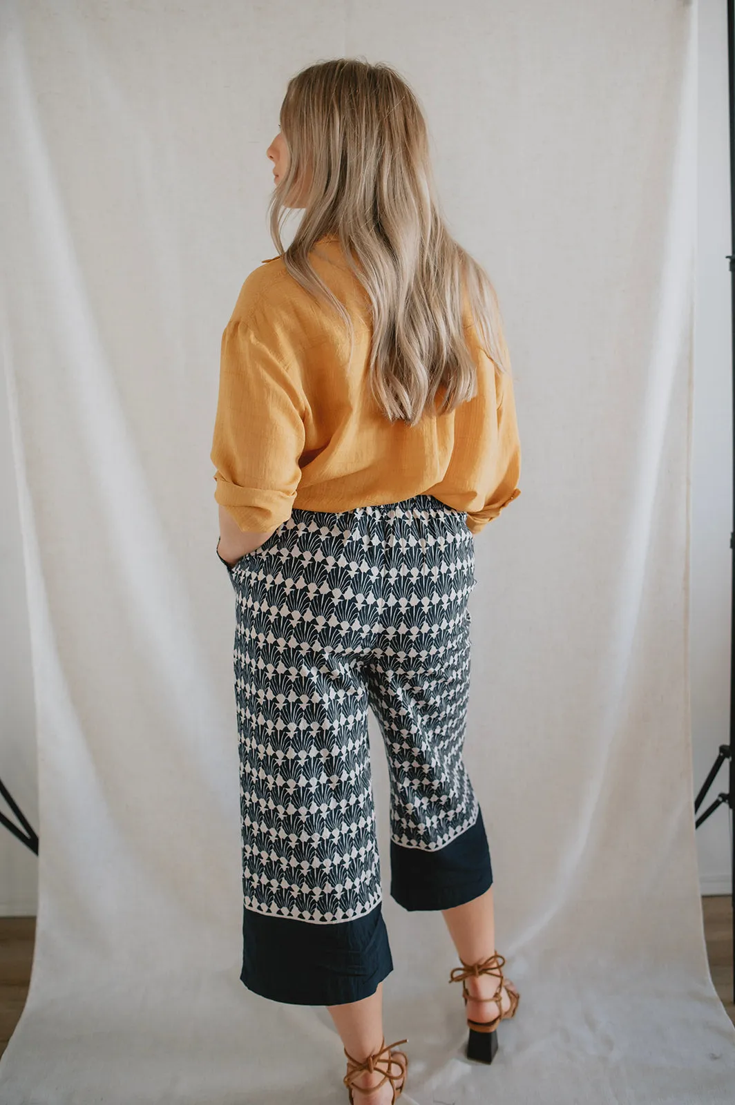 The Shell Geo Border Culottes