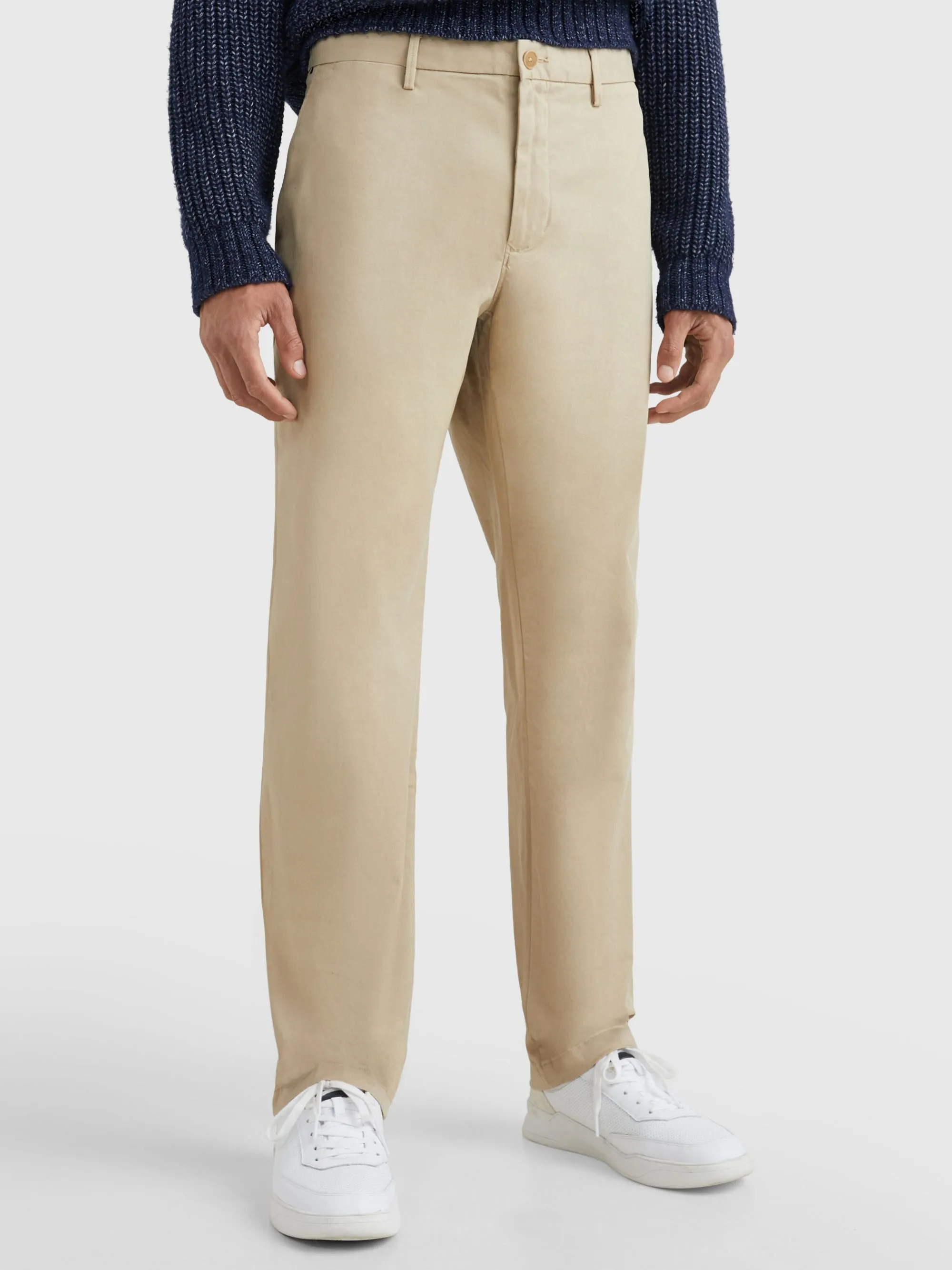 Tommy Hilfiger Bleeker Pima Cotton Chinos - Beige