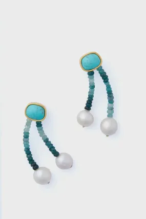 Turquoise Alvar Earrings