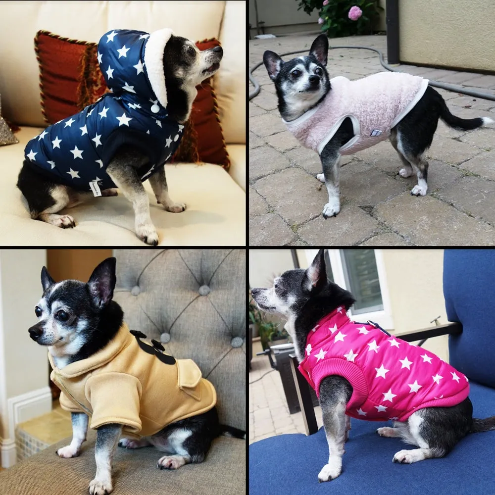 Warm Stylish Duffle Dog Coat