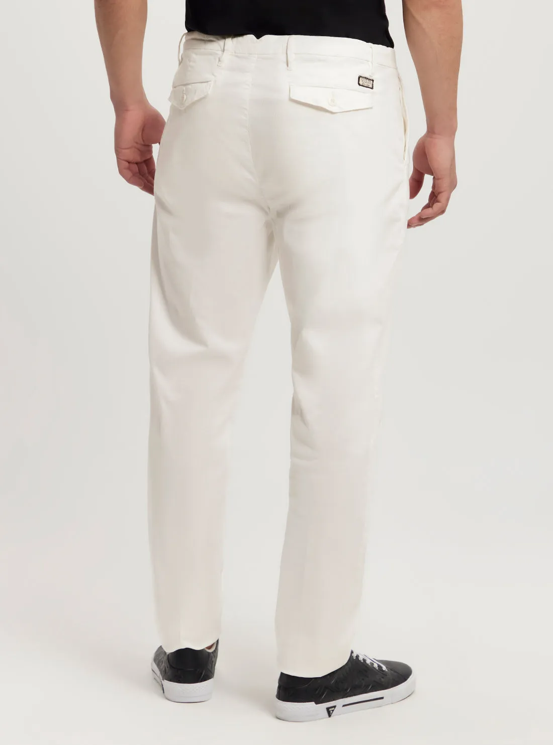 White Noah Mid-Rise Chino Pants