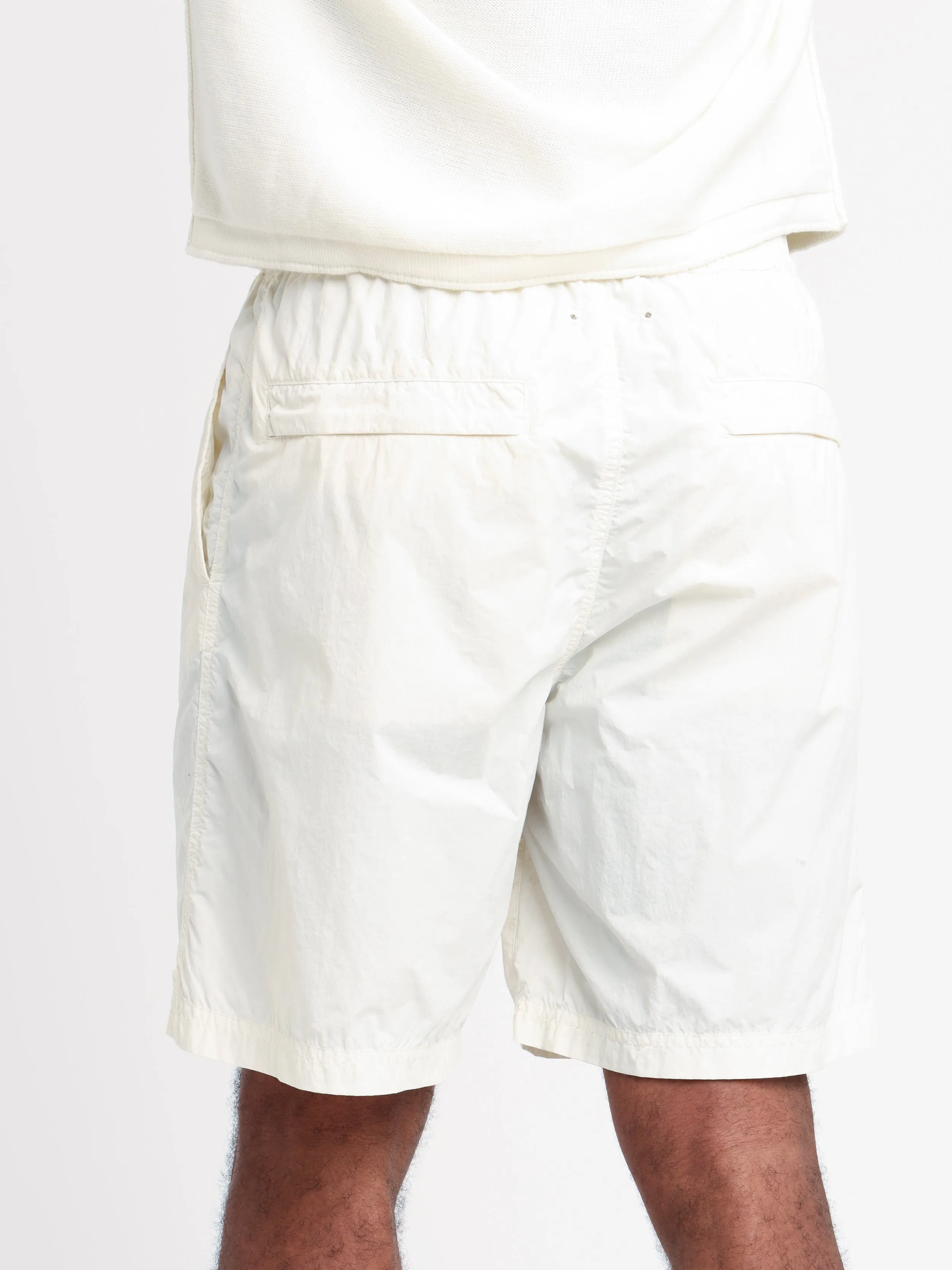 White Swim Trunks