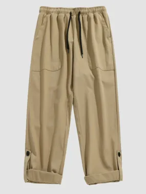 WLS Retro Japanese Straight-Leg Sweatpants