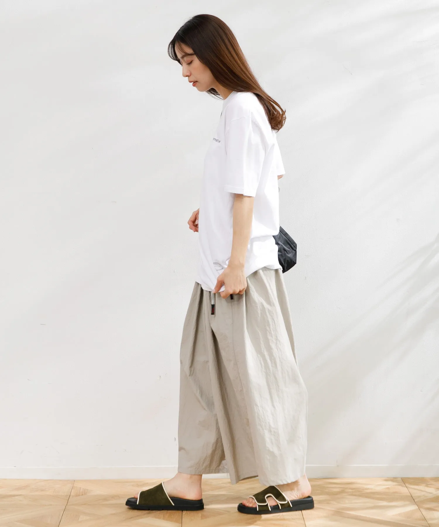 【WOMEN】GRAMICCI NYLON FLARE PANT