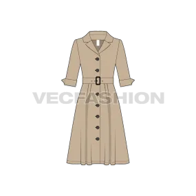 Women's Business Coat Dress