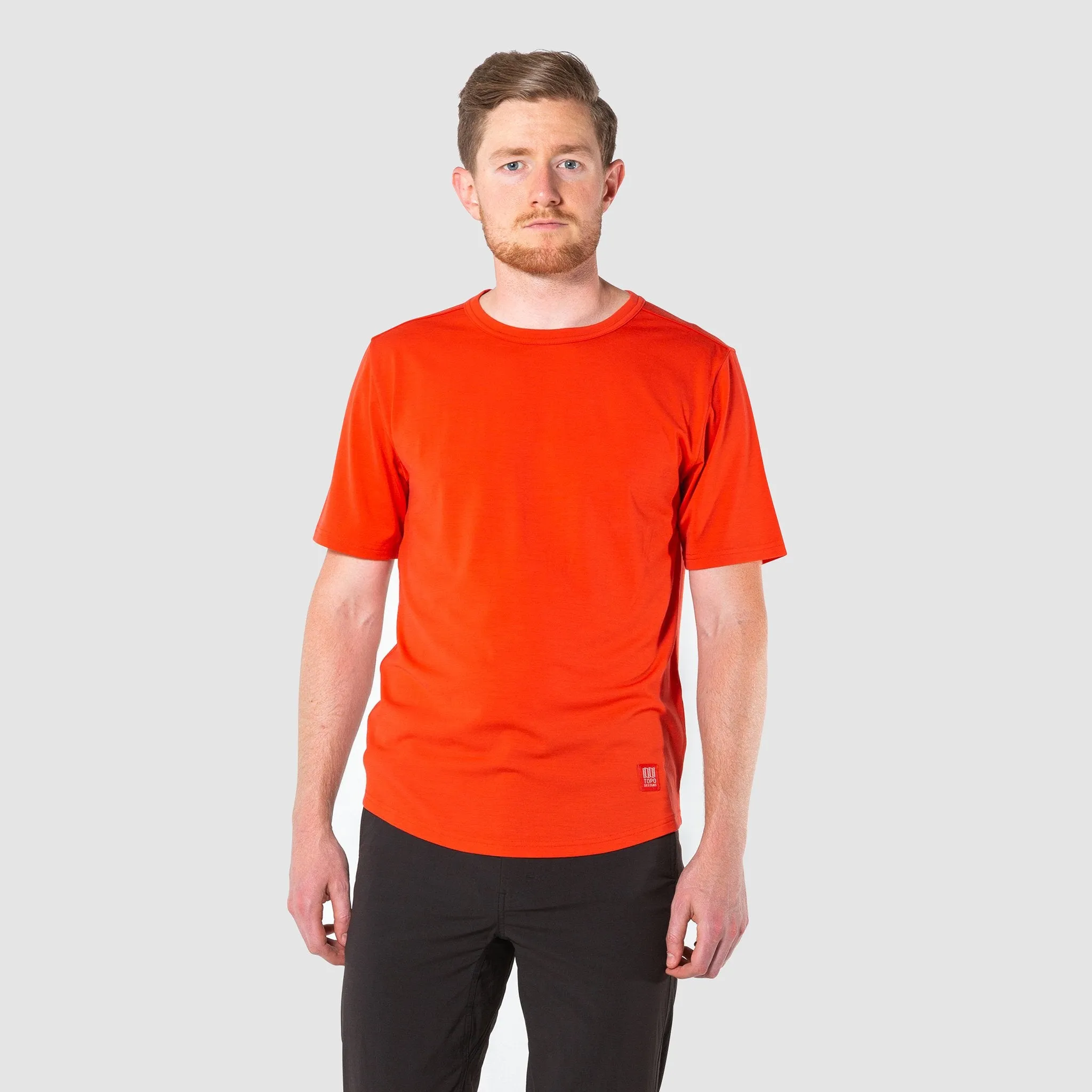 Wool Tee Short Sleeve - Men's