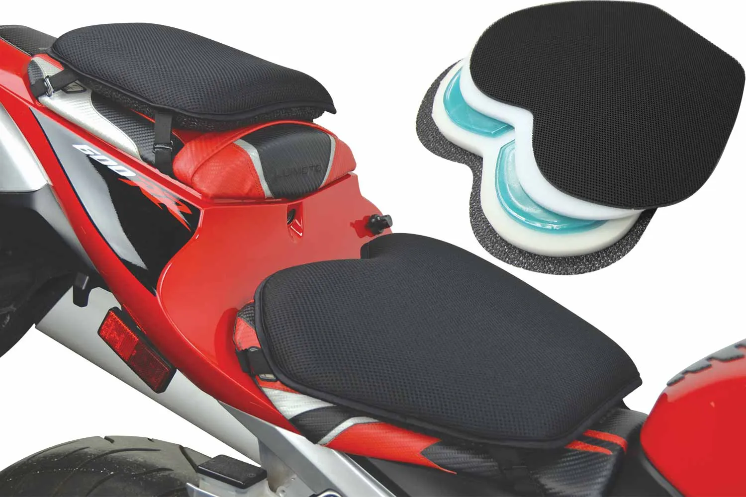 X-Tender® Motorcycle Gel Seat Pad