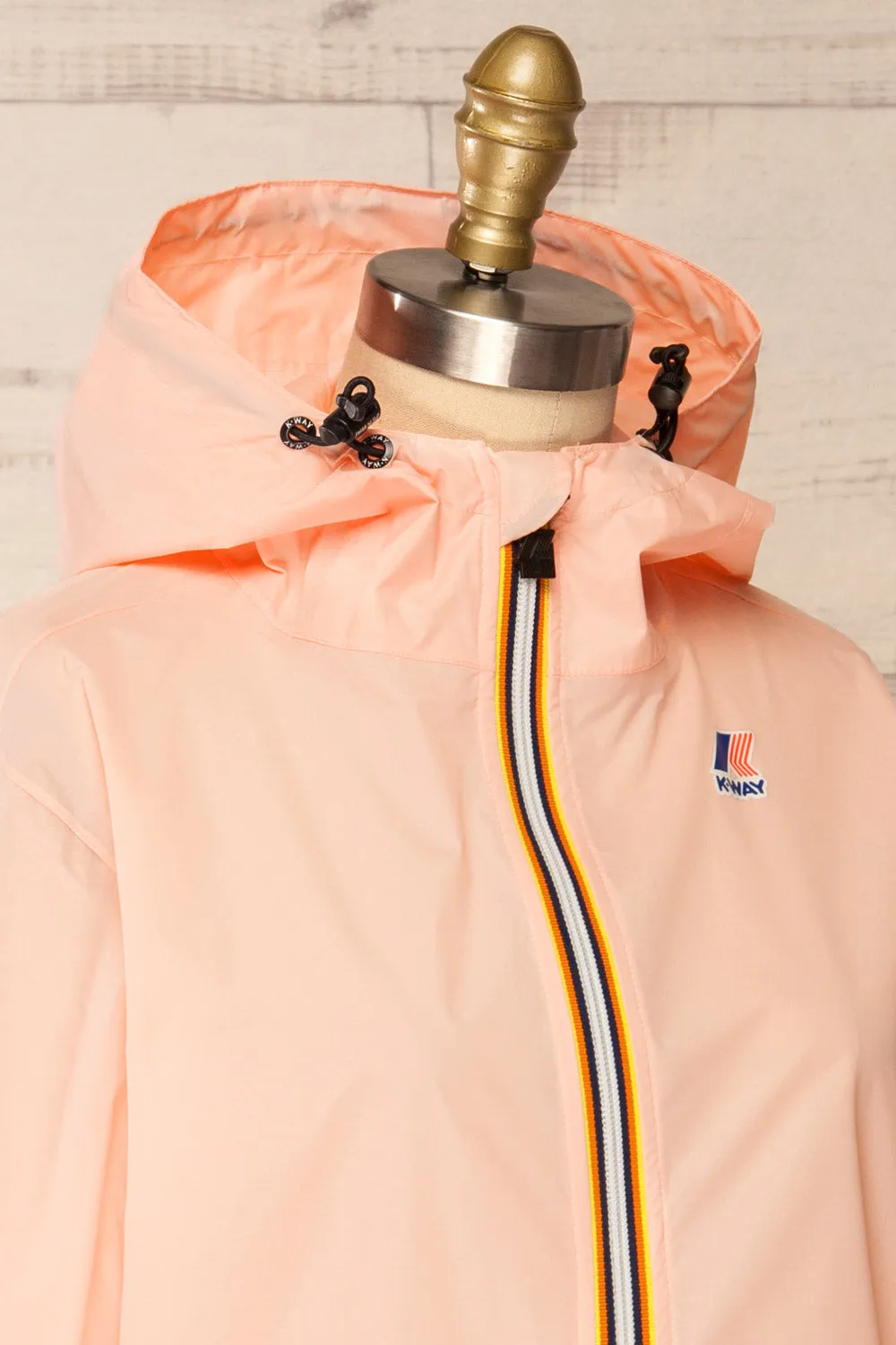 Zamora Pink | Packable Rain Jacket