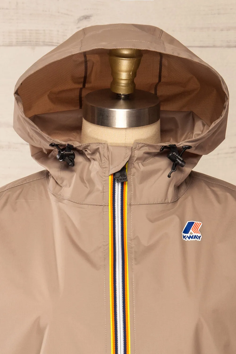 Zamora Taupe | Packable Rain Jacket