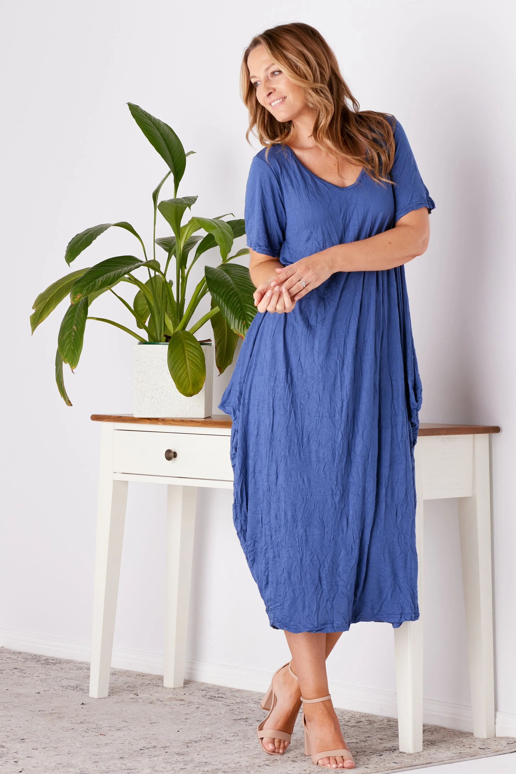 Zoe Dress - Denim